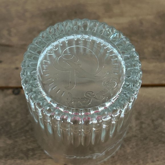 Crown Royal Whiskey Heavy Rocks Glass Set of 2 Etched White Logo - Picture 7 of 8